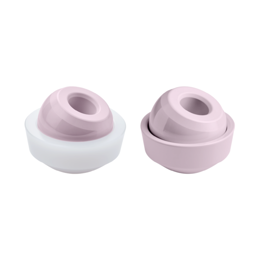 Two BIOLOX®delta femoral heads, paired with ceramic and HXLPE cup inserts